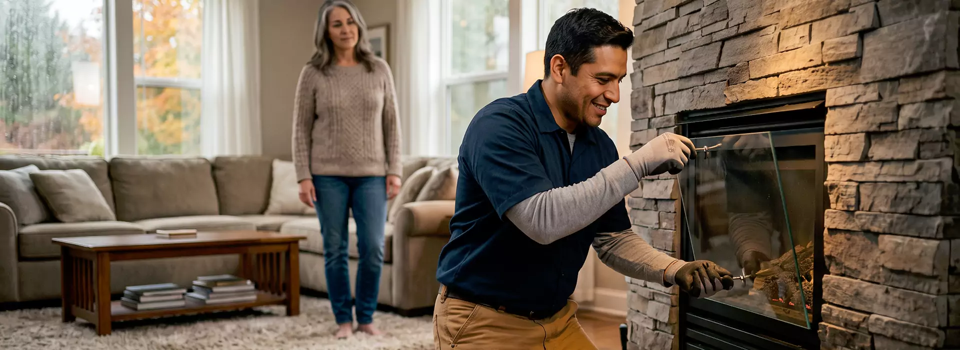 Fireplace Glass Replacement in Bridgewater, NJ