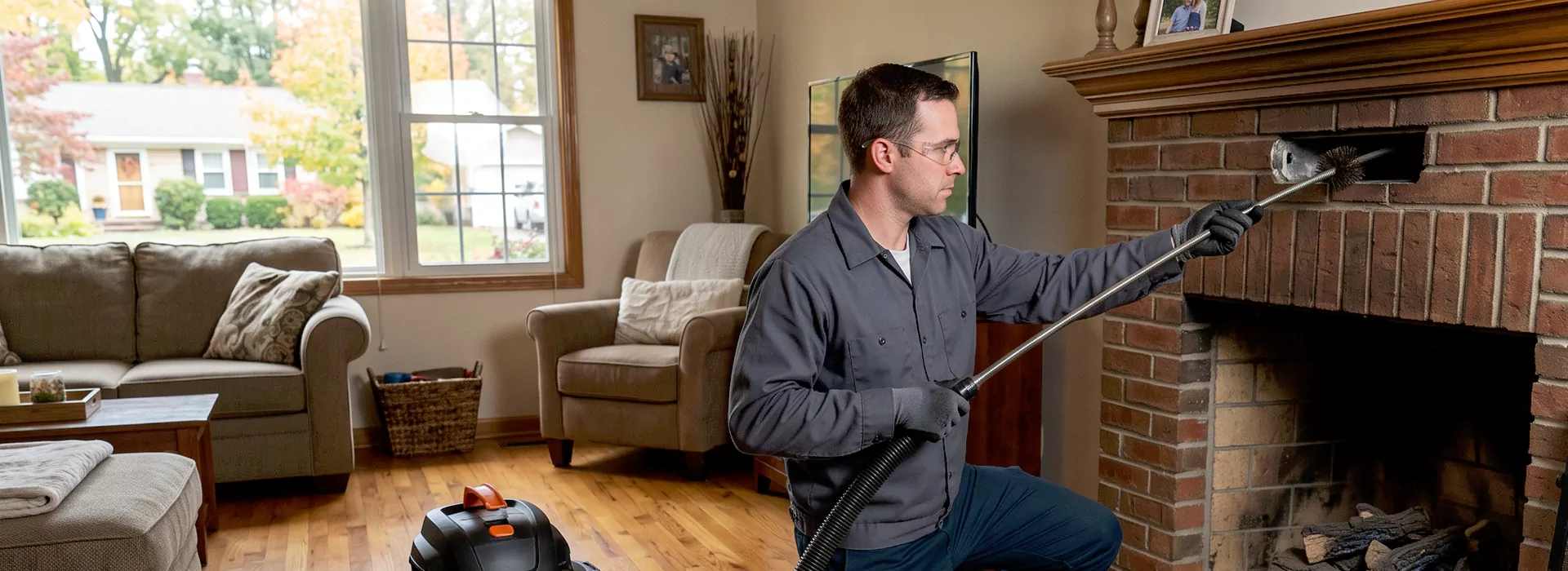 Fireplace Vent Cleaning in Bridgewater, NJ