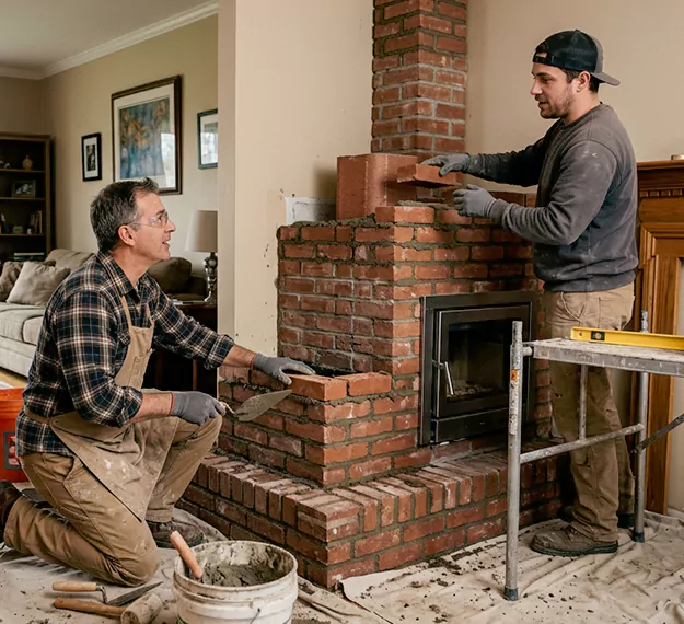 Certified Brick Fireplace Installation Company: Your Local Masonry Fireplace Contractors in Bridgewater, NJ