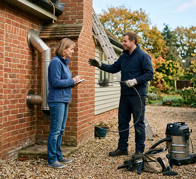 Why Bridgewater Homeowners Choose Our Wood Stove Chimney Services?