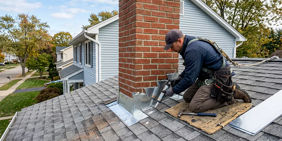 Roof and Chimney Flashing Leak Repair Bridgewater