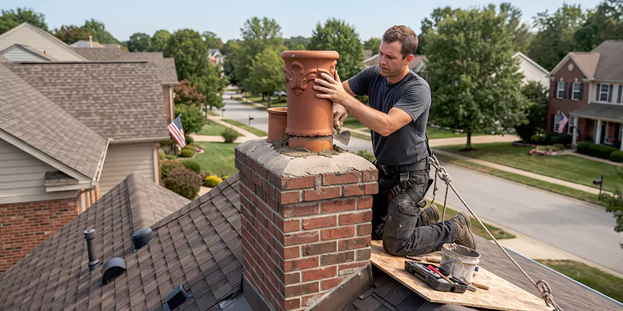 Decorative and Custom Chimney Pot Installation Bridgewater